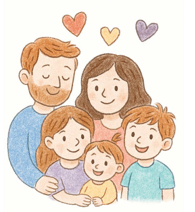 Add Your Family - Family members illustration
