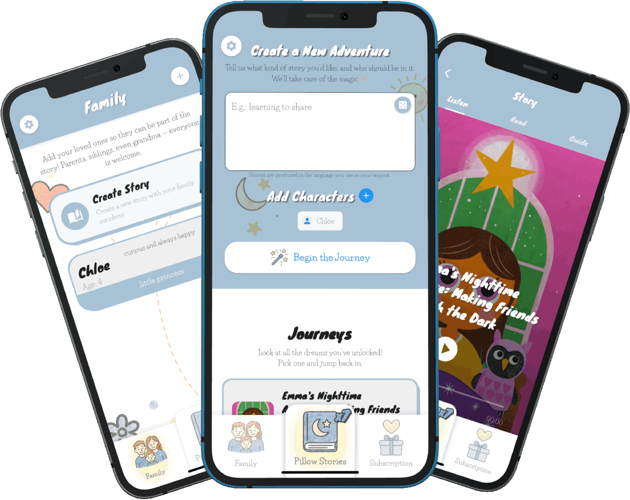 Pillow Stories App Preview
